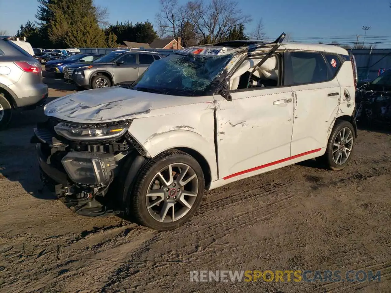 1 fotografías del automóvil dañado KNDJ53AF1L7043977 KIA SOUL 2020