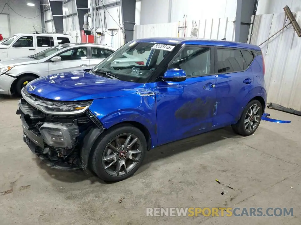 1 fotografías del automóvil dañado KNDJ53AF9L7116707 KIA SOUL 2020
