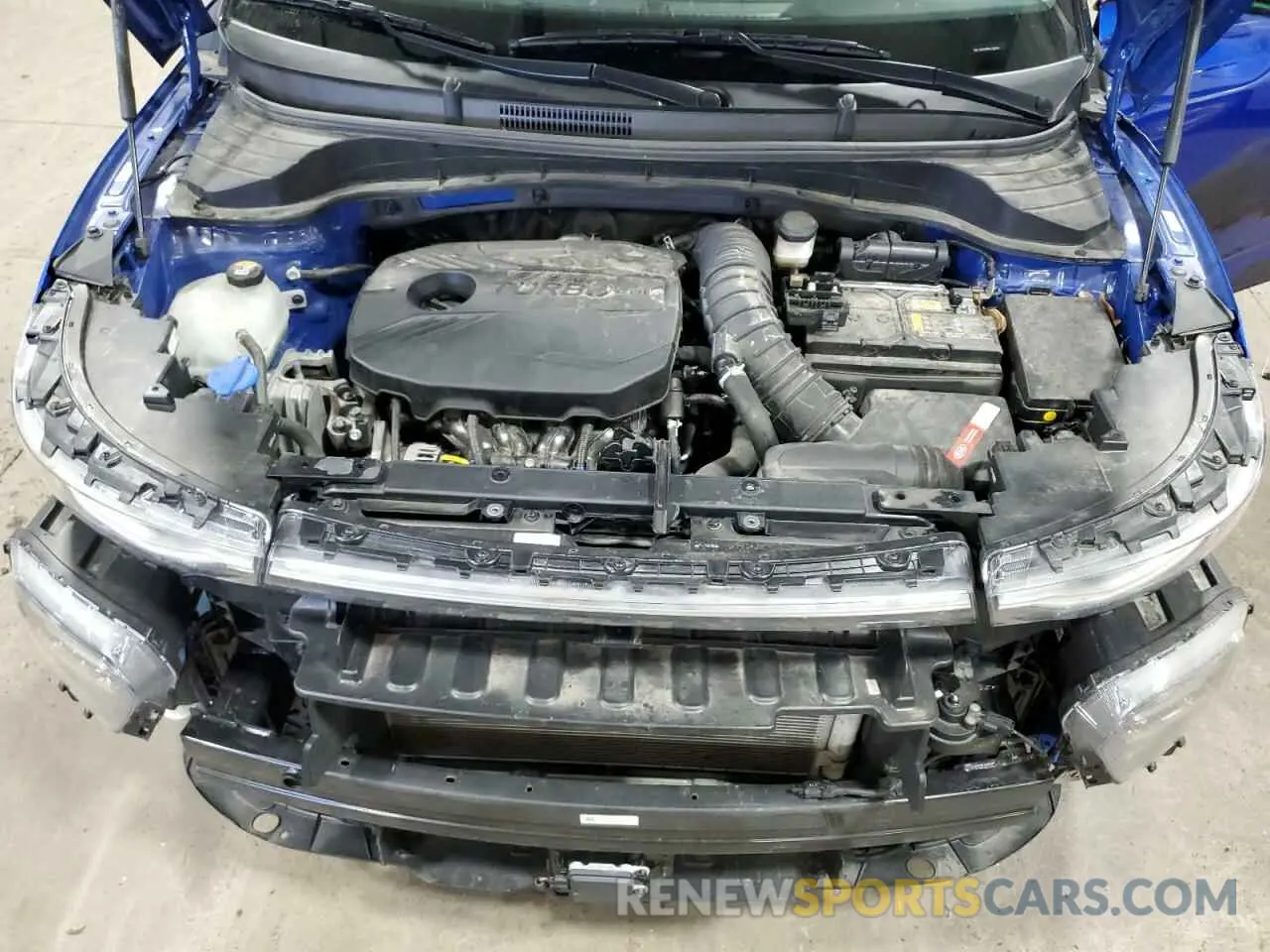 12 fotografías del automóvil dañado KNDJ53AF9L7116707 KIA SOUL 2020