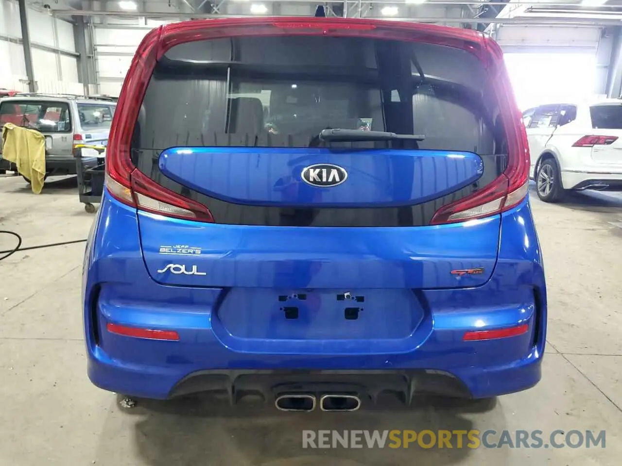 6 fotografías del automóvil dañado KNDJ53AF9L7116707 KIA SOUL 2020
