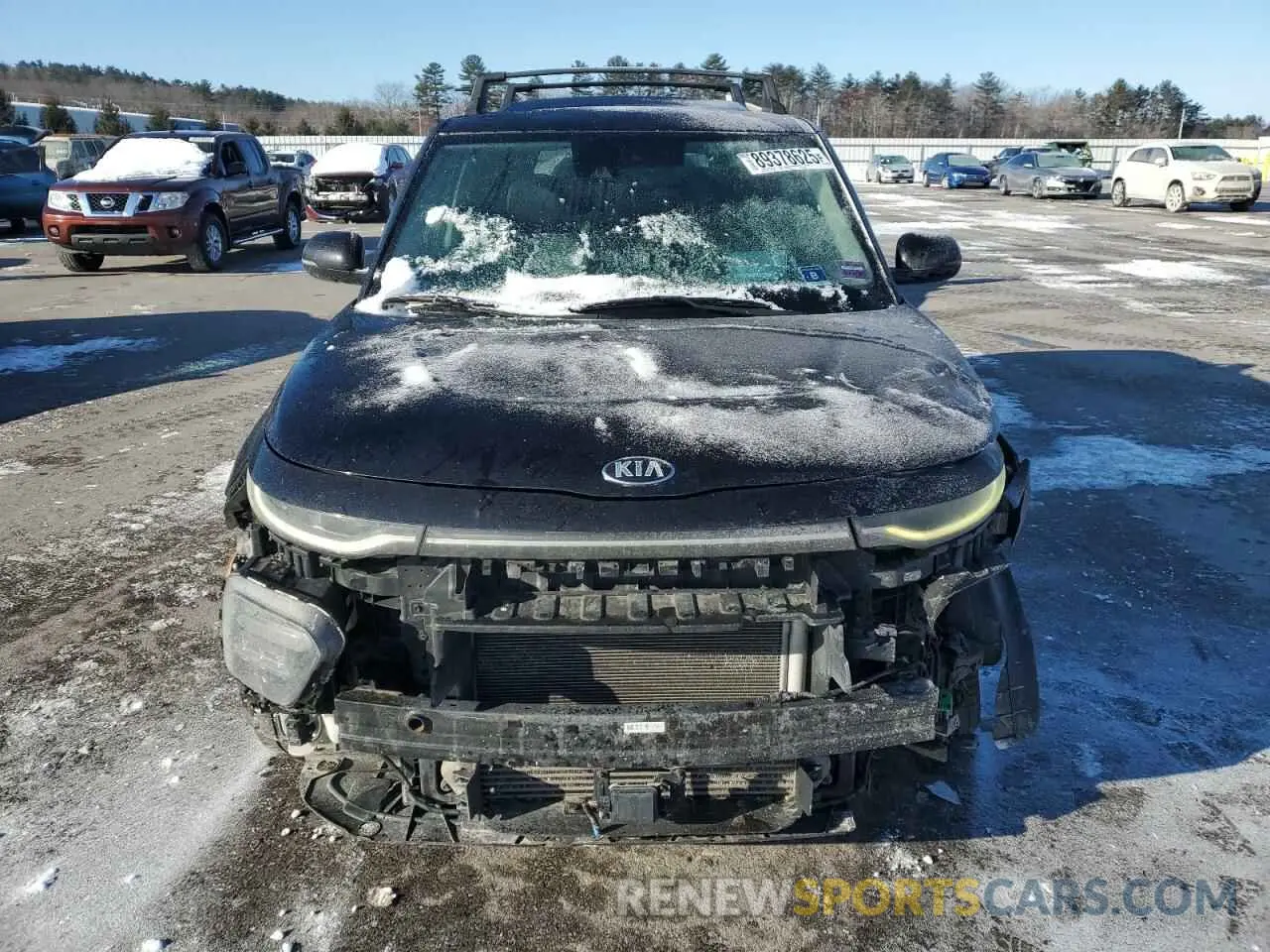 5 fotografías del automóvil dañado KNDJ53AFXL7049633 KIA SOUL 2020