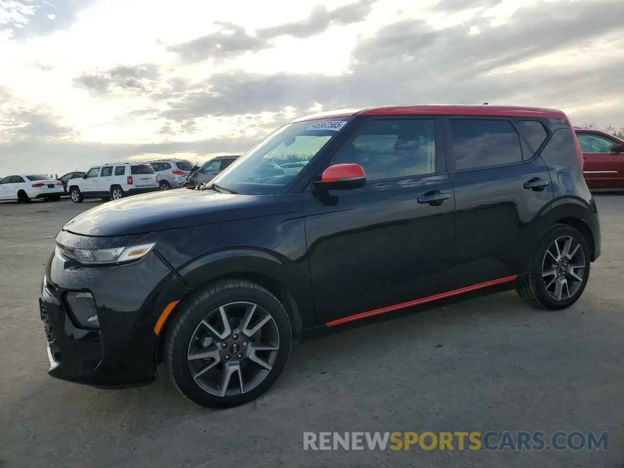 1 fotografías del automóvil dañado KNDJ63AU0L7024588 KIA SOUL 2020