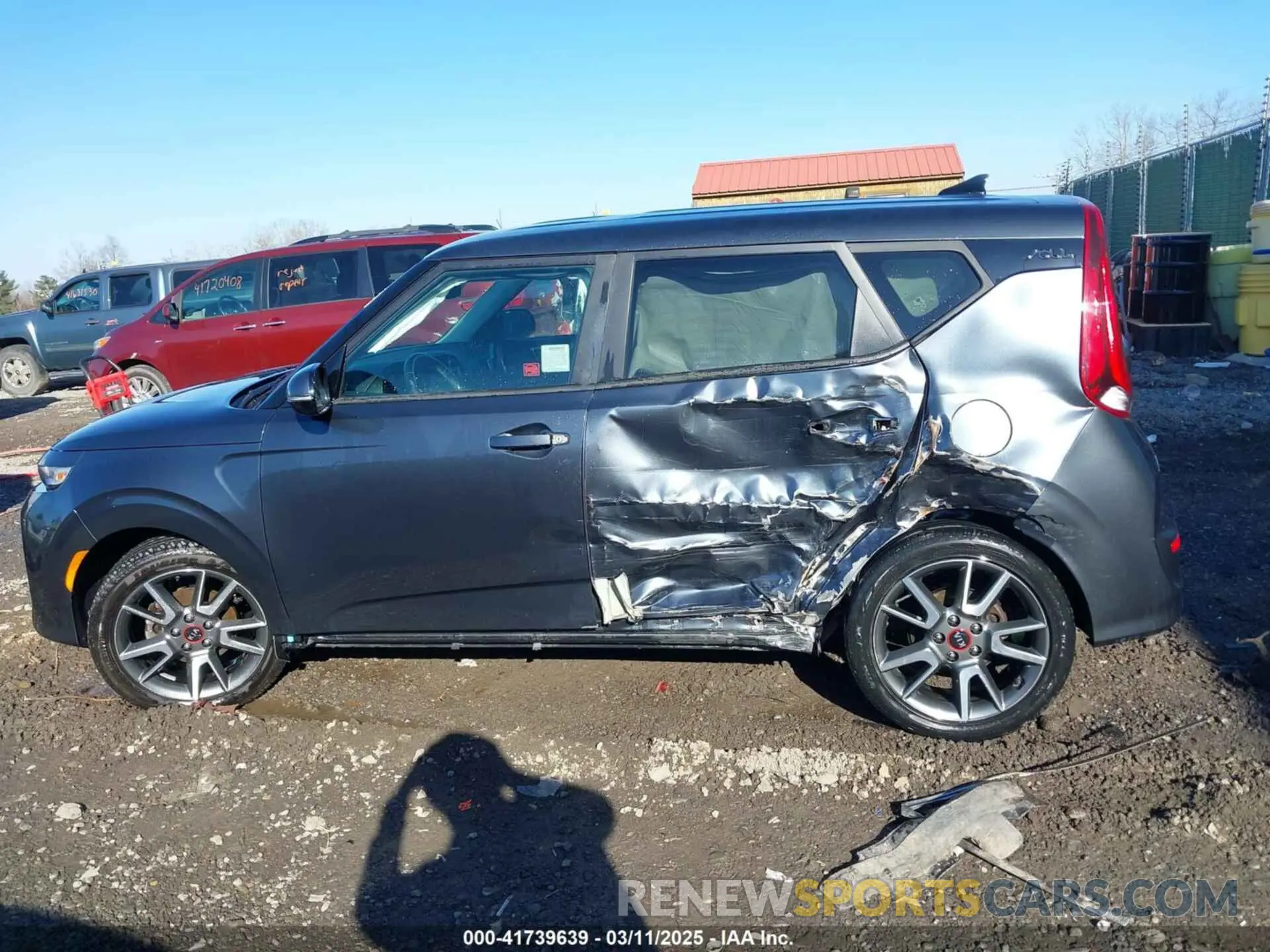 14 fotografías del automóvil dañado KNDJ63AU0L7054402 KIA SOUL 2020