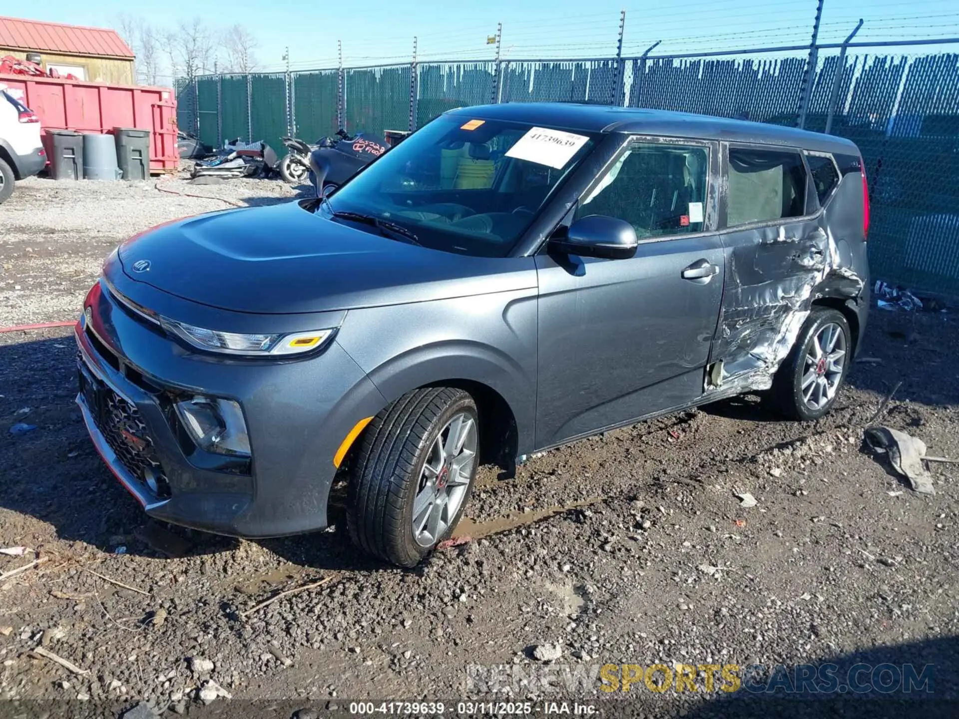 2 fotografías del automóvil dañado KNDJ63AU0L7054402 KIA SOUL 2020