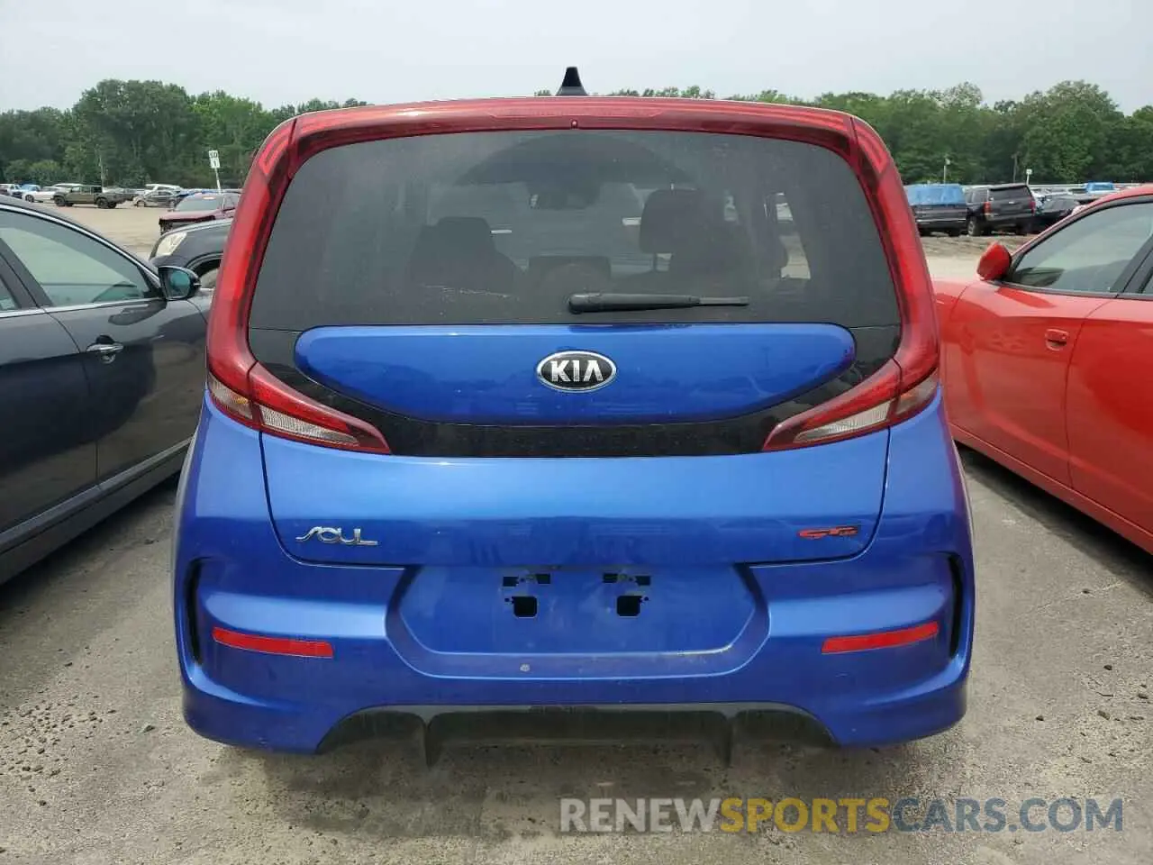 6 fotografías del automóvil dañado KNDJ63AU0L7119684 KIA SOUL 2020