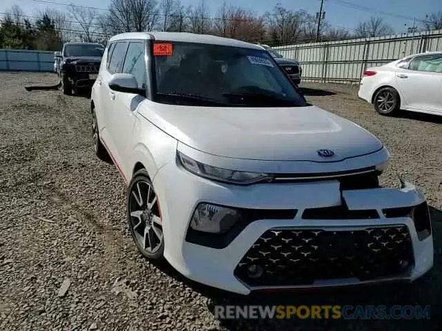 12 fotografías del automóvil dañado KNDJ63AU1L7020551 KIA SOUL 2020