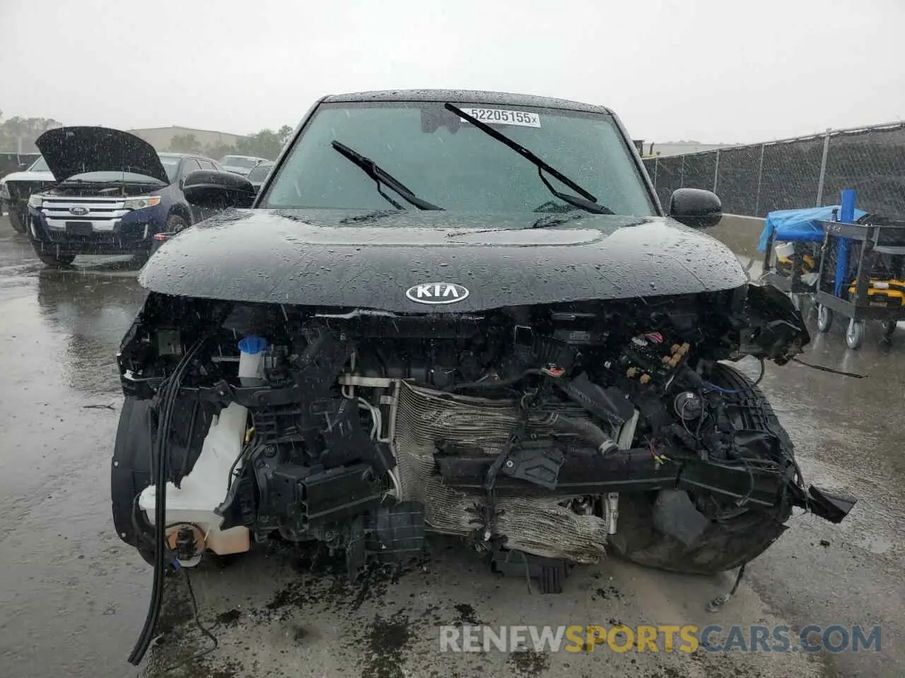 5 fotografías del automóvil dañado KNDJ63AU3L7057004 KIA SOUL 2020