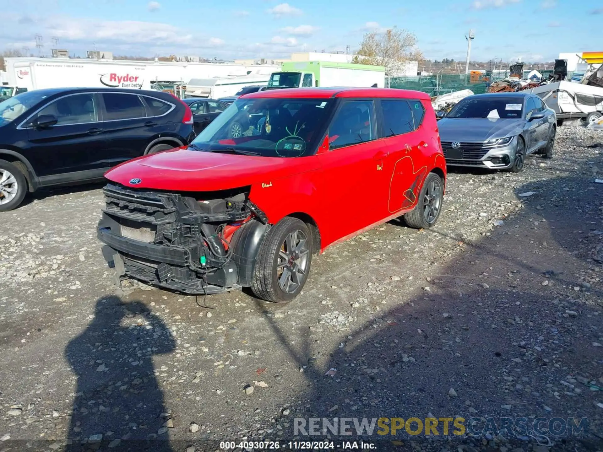 2 fotografías del automóvil dañado KNDJ63AU3L7703996 KIA SOUL 2020