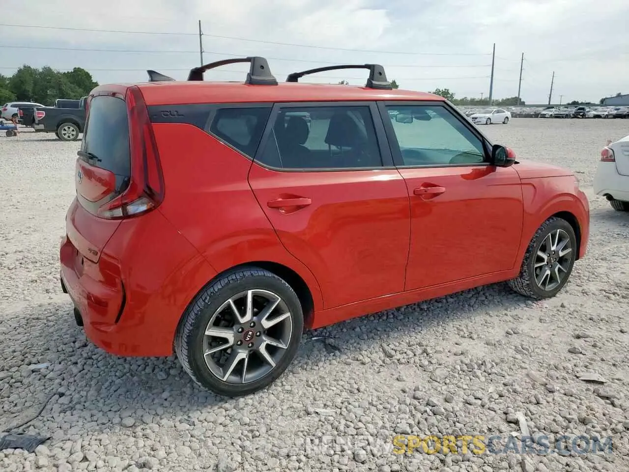 3 fotografías del automóvil dañado KNDJ63AU7L7728657 KIA SOUL 2020