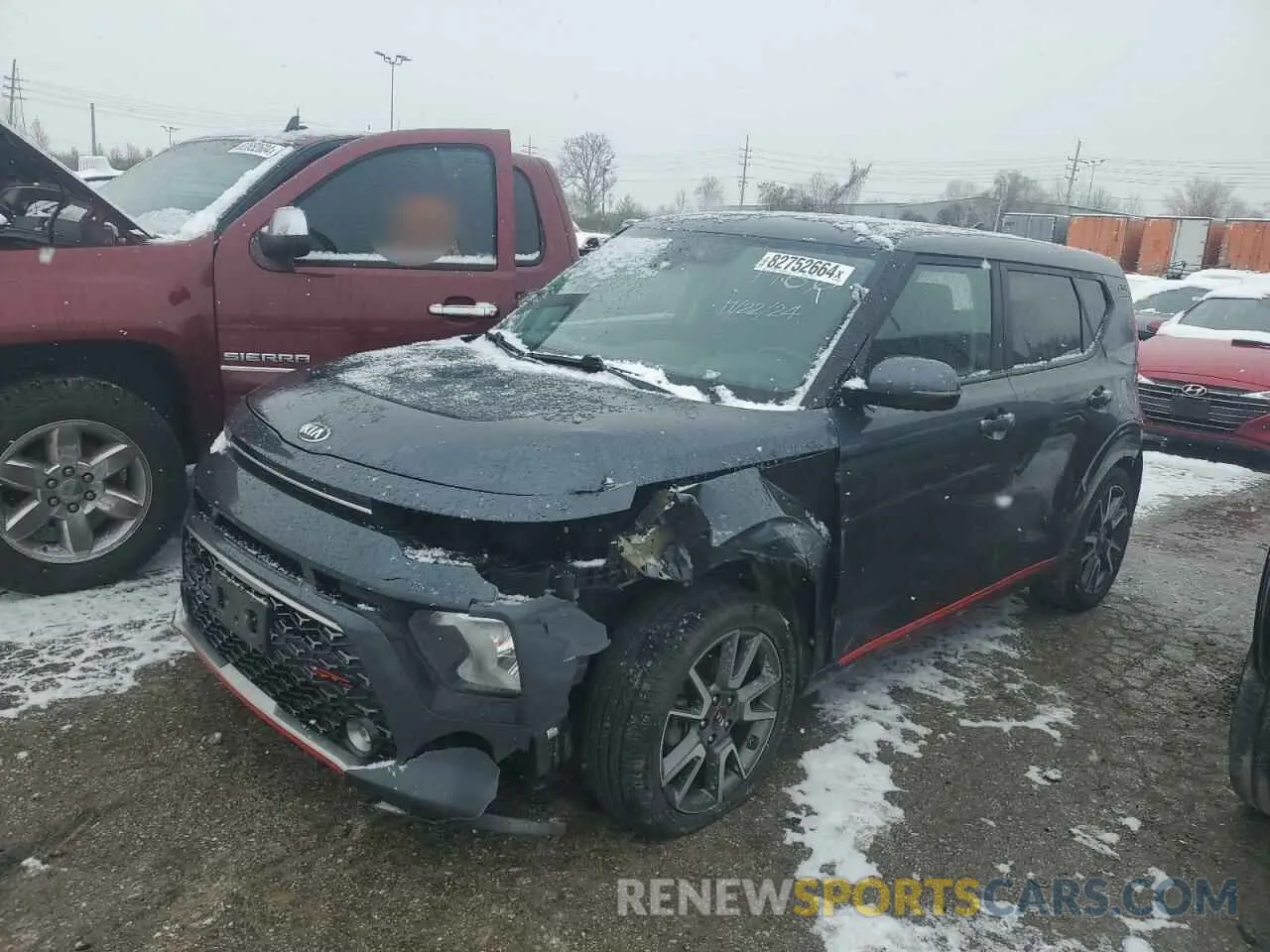 1 fotografías del automóvil dañado KNDJ63AU8L7025360 KIA SOUL 2020