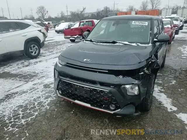 11 fotografías del automóvil dañado KNDJ63AU8L7025360 KIA SOUL 2020