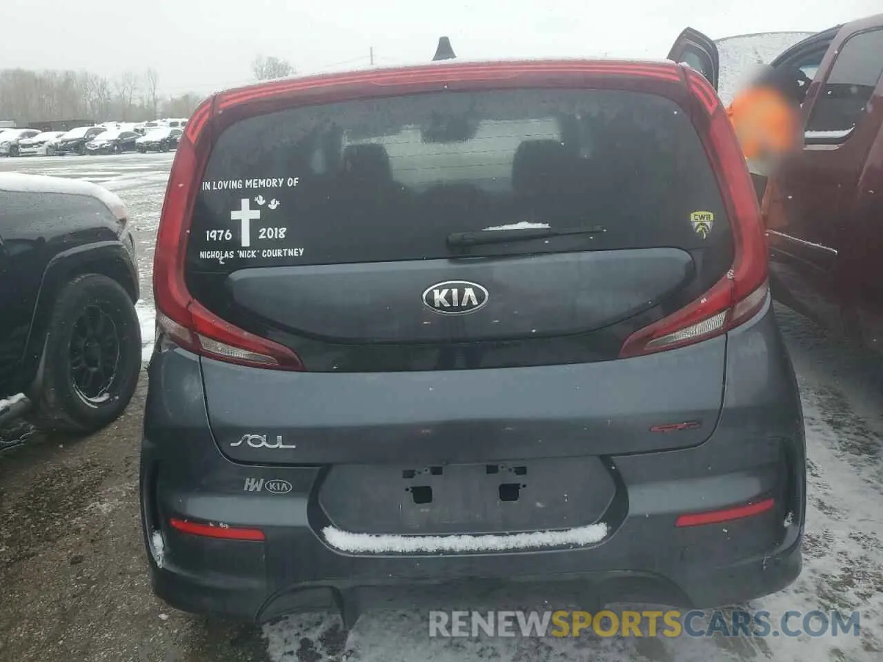 6 fotografías del automóvil dañado KNDJ63AU8L7025360 KIA SOUL 2020