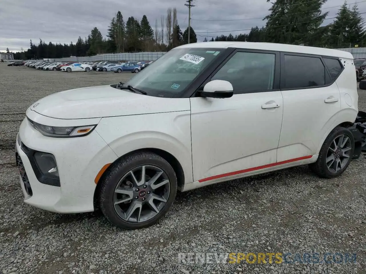 1 fotografías del automóvil dañado KNDJ63AU9L7729258 KIA SOUL 2020