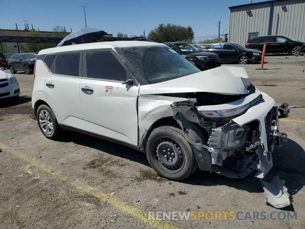 4 fotografías del automóvil dañado KNDJ22AU4M7785065 KIA SOUL 2021