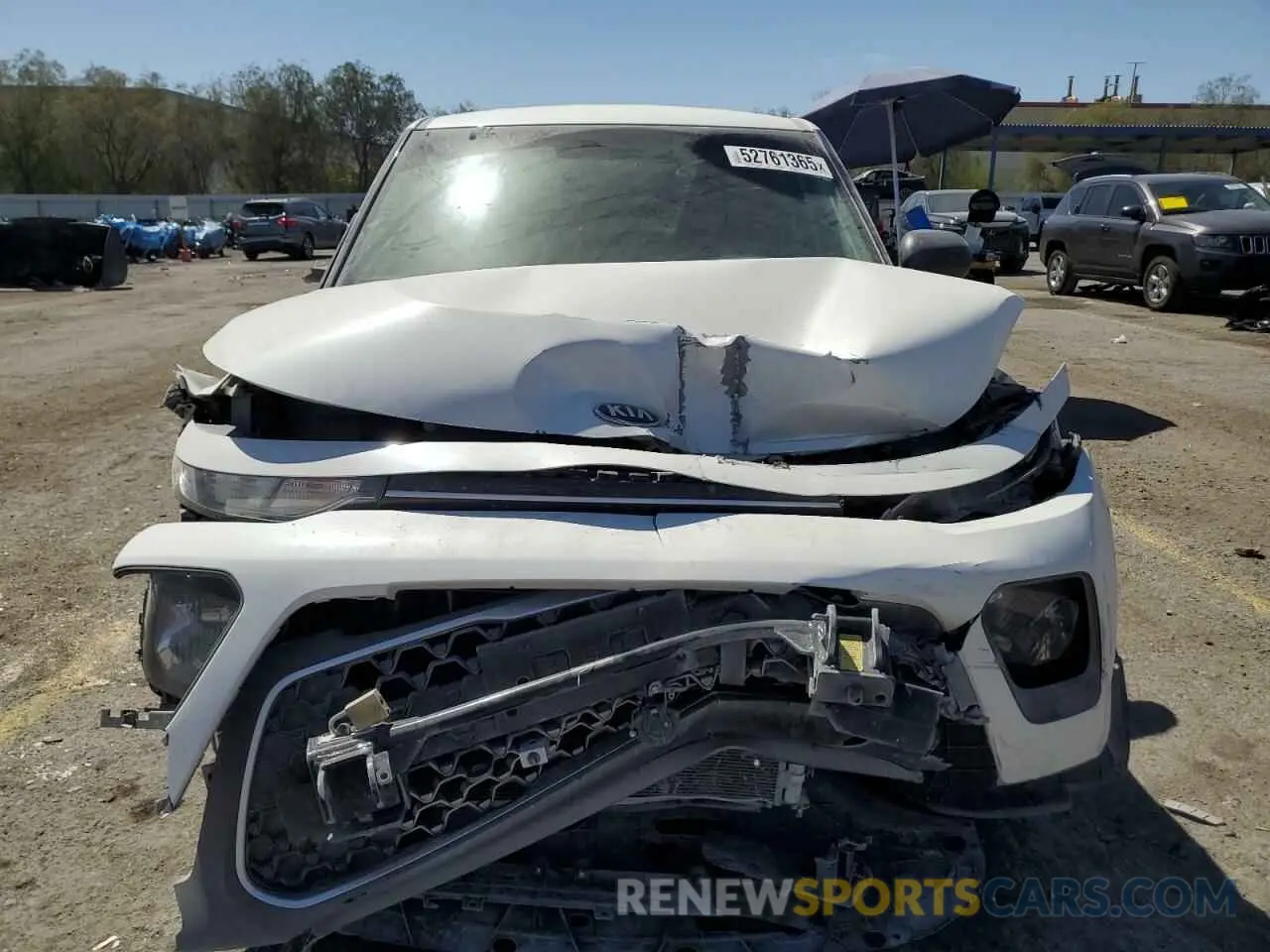 5 fotografías del automóvil dañado KNDJ22AU4M7785065 KIA SOUL 2021
