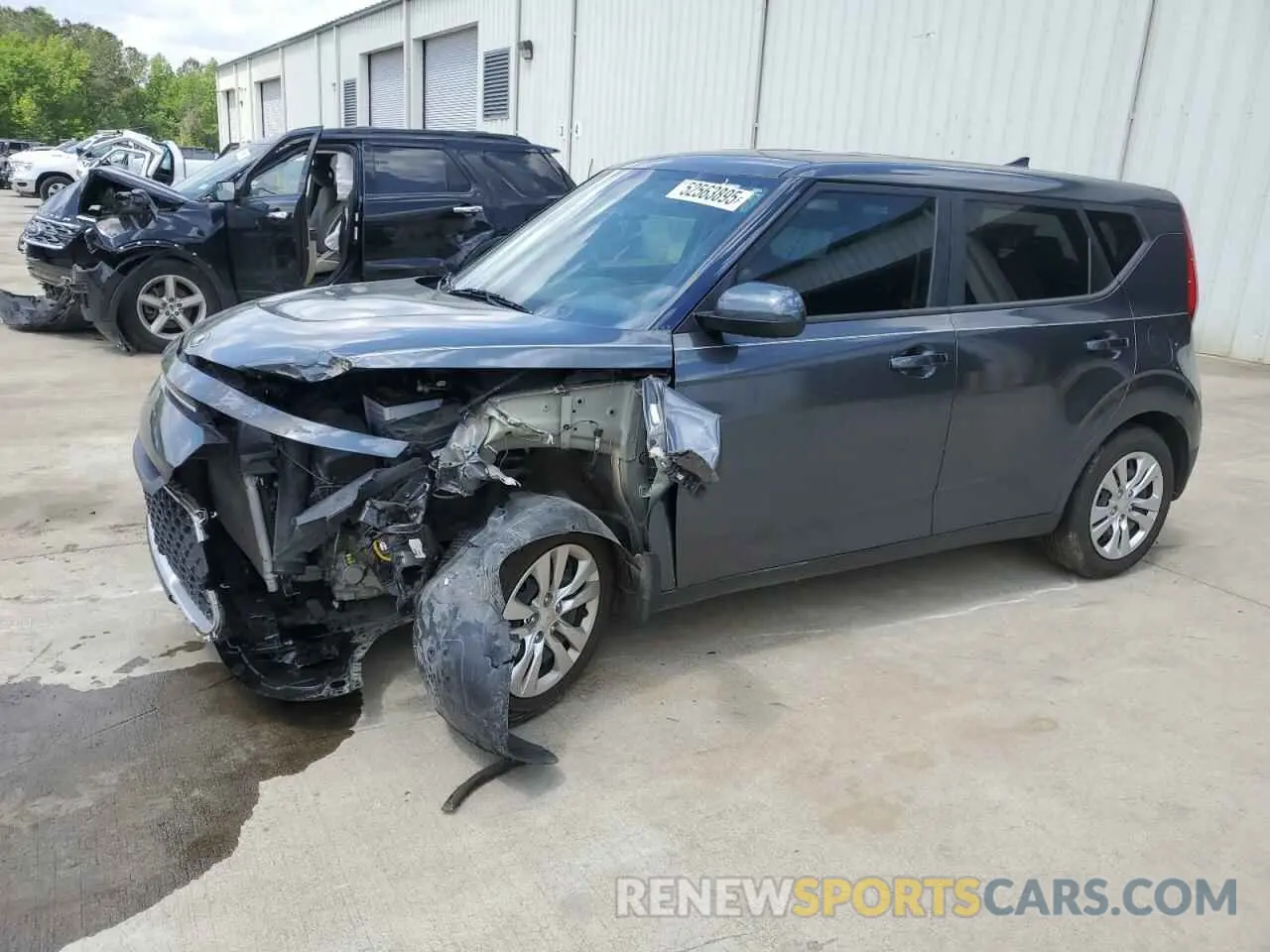 1 fotografías del automóvil dañado KNDJ23AU0M7736886 KIA SOUL 2021