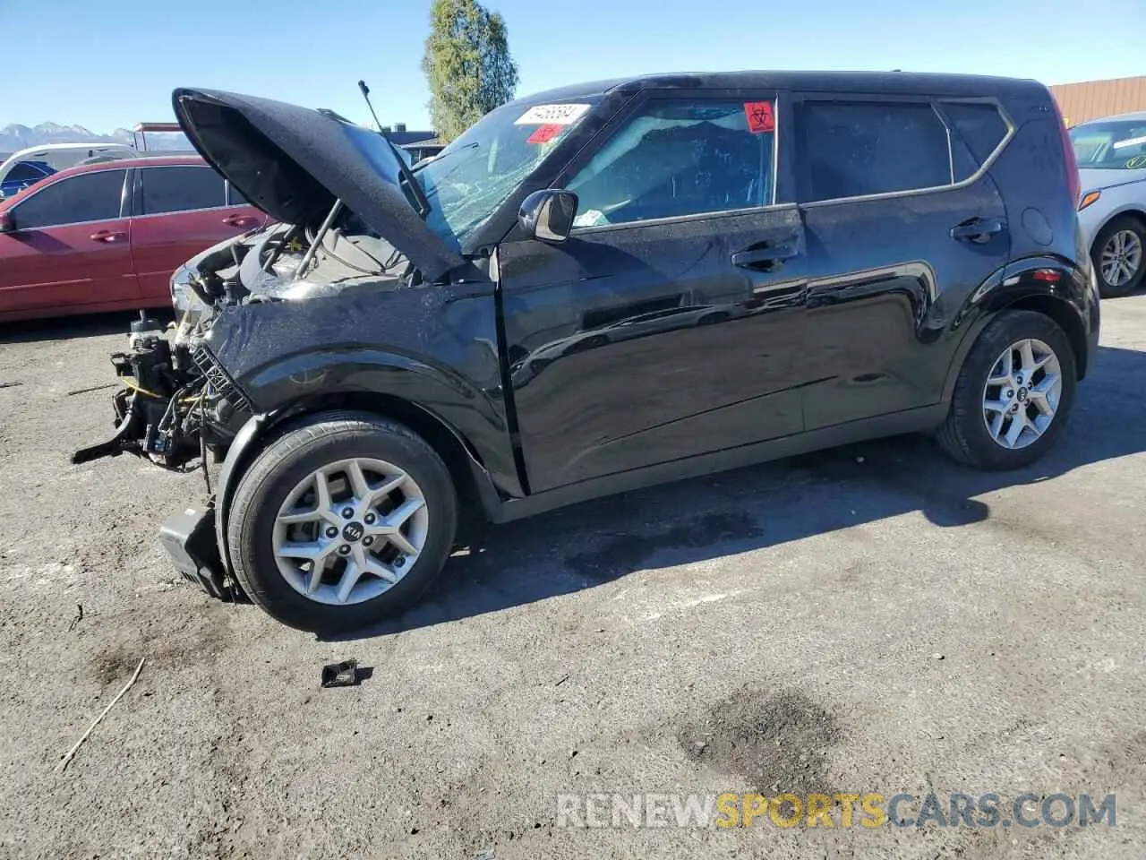1 fotografías del automóvil dañado KNDJ23AU0M7743787 KIA SOUL 2021