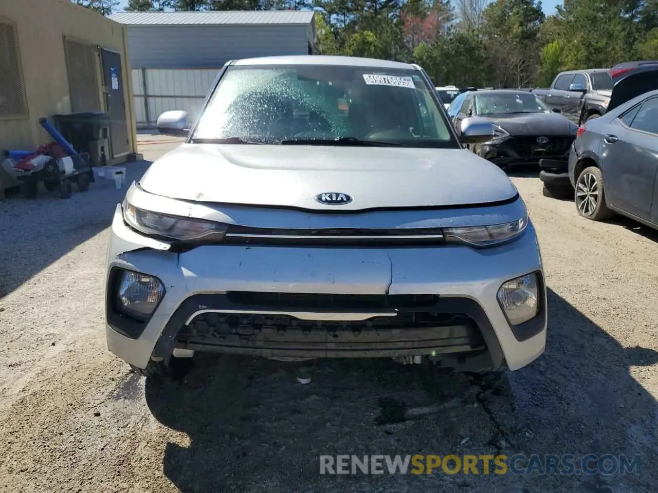 5 fotografías del automóvil dañado KNDJ23AU0M7760492 KIA SOUL 2021