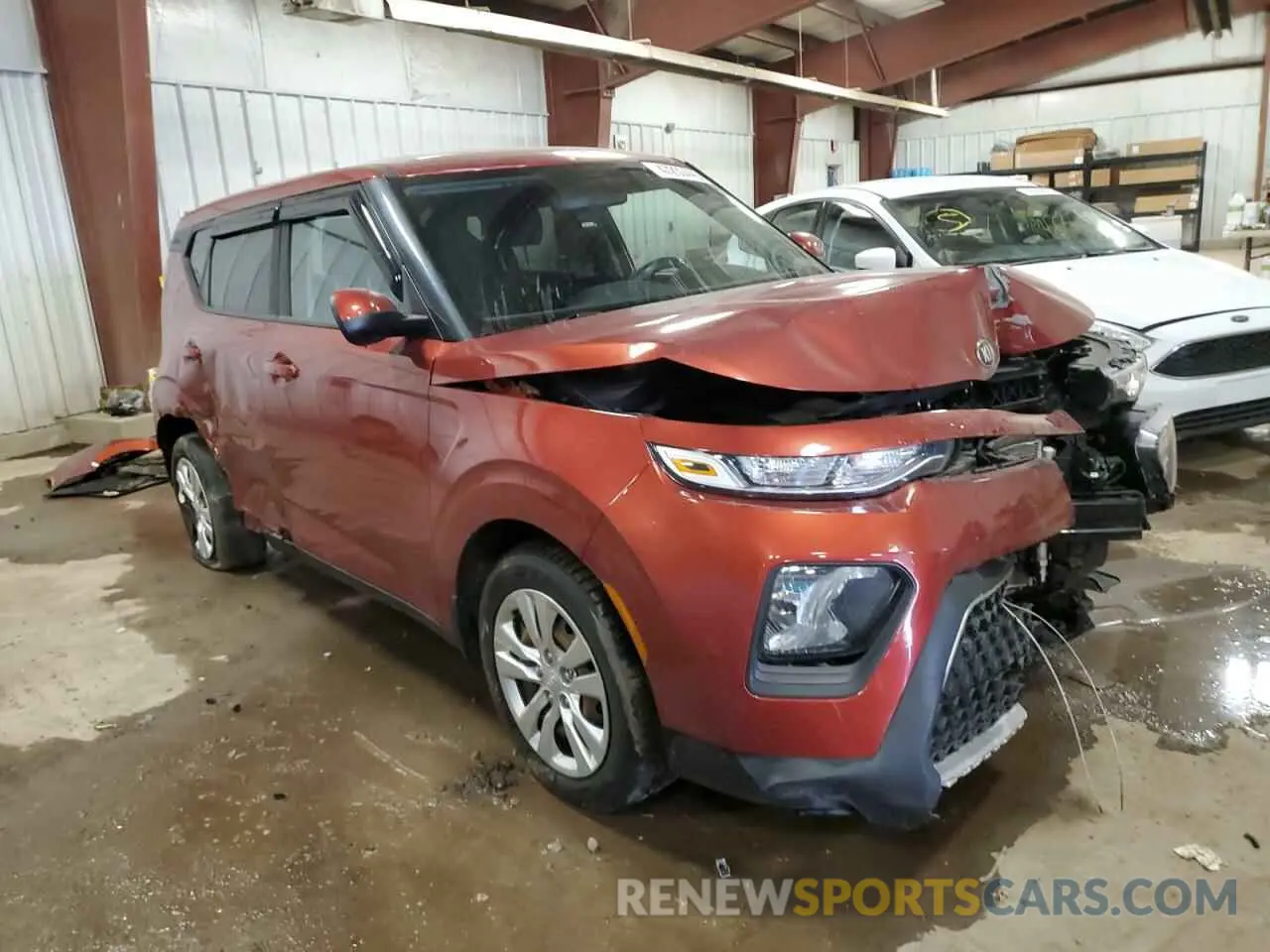 4 fotografías del automóvil dañado KNDJ23AU0M7780113 KIA SOUL 2021