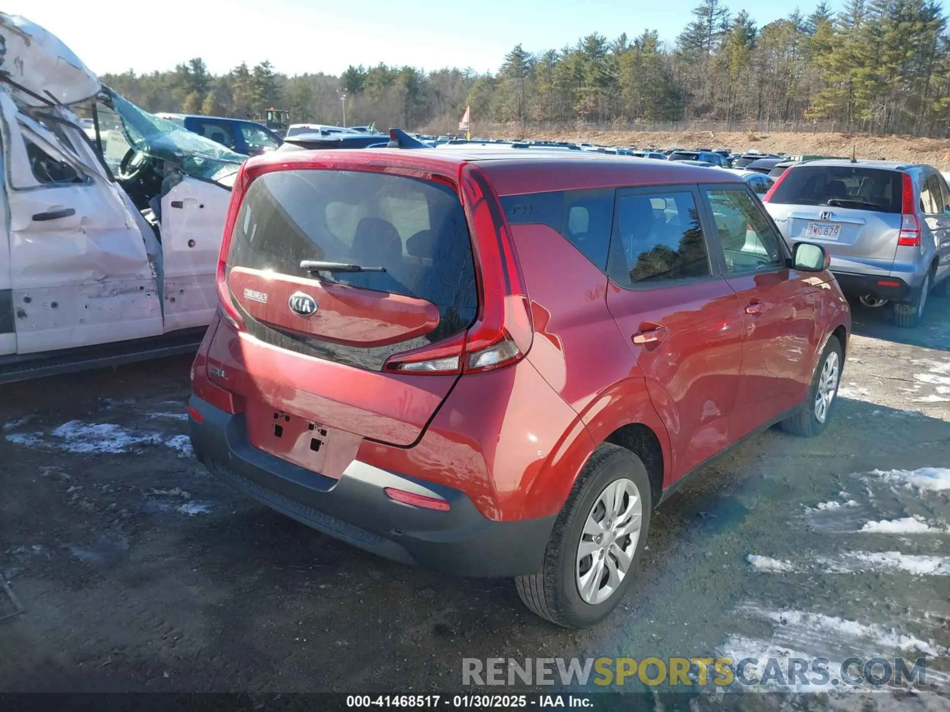4 fotografías del automóvil dañado KNDJ23AU1M7763076 KIA SOUL 2021
