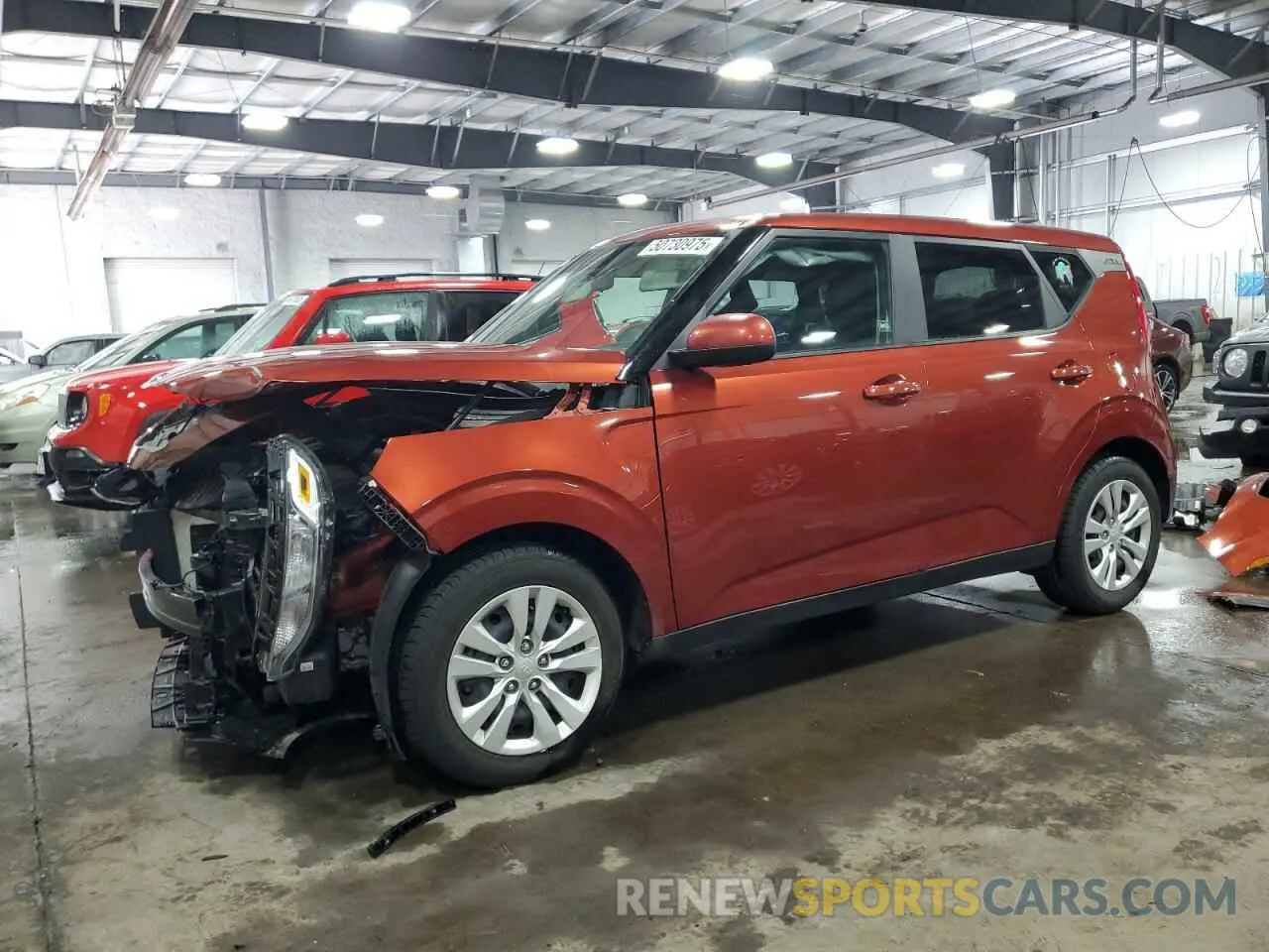 1 fotografías del automóvil dañado KNDJ23AU2M7759909 KIA SOUL 2021
