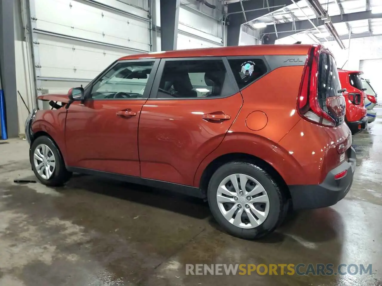 2 fotografías del automóvil dañado KNDJ23AU2M7759909 KIA SOUL 2021