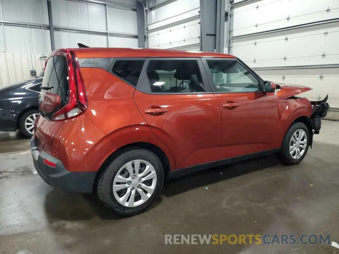 3 fotografías del automóvil dañado KNDJ23AU2M7759909 KIA SOUL 2021