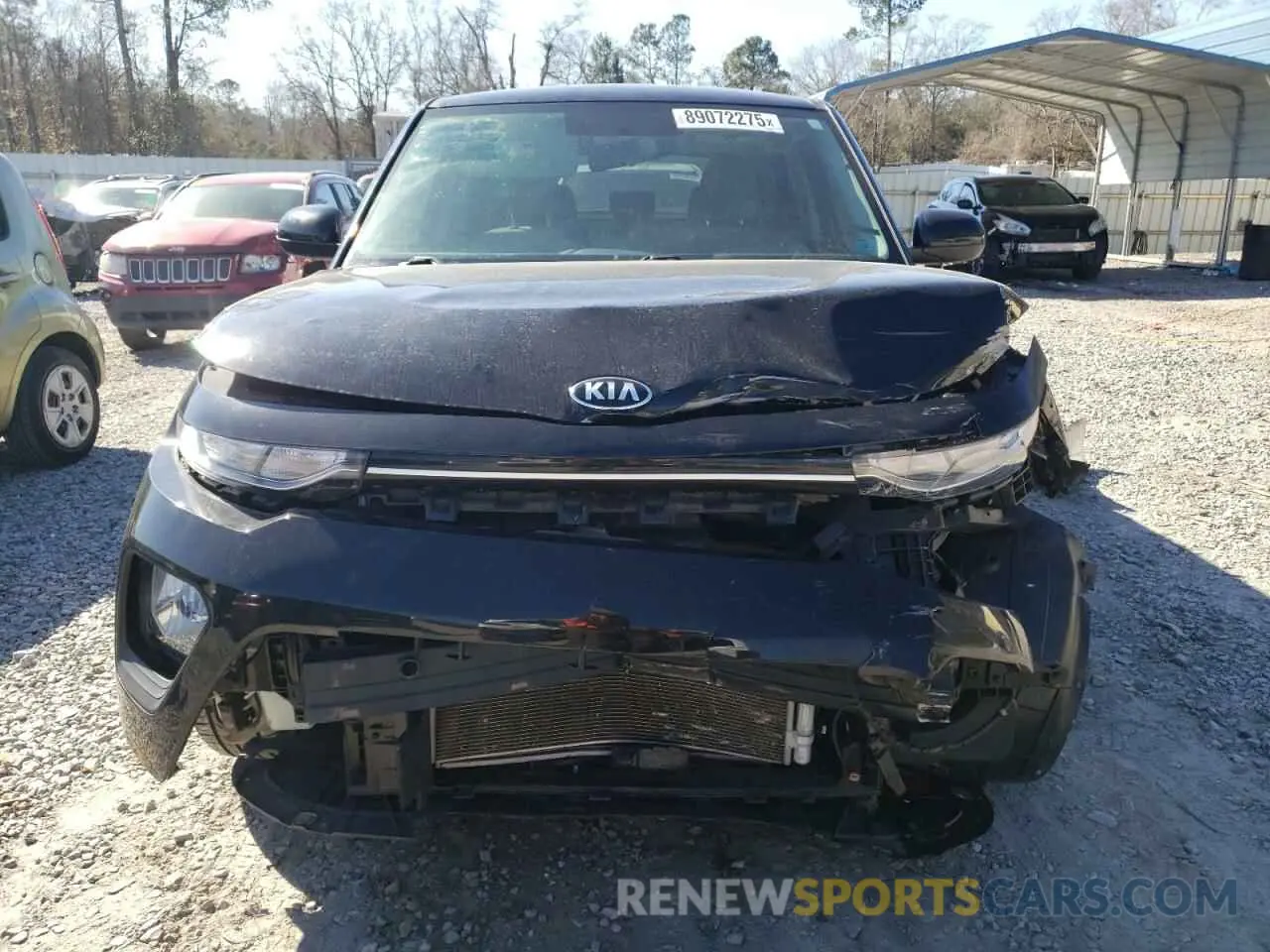 5 fotografías del automóvil dañado KNDJ23AU2M7761806 KIA SOUL 2021