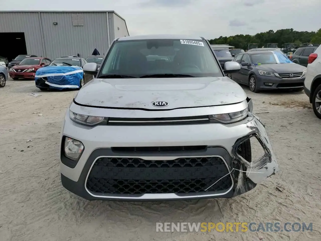 5 fotografías del automóvil dañado KNDJ23AU2M7795745 KIA SOUL 2021