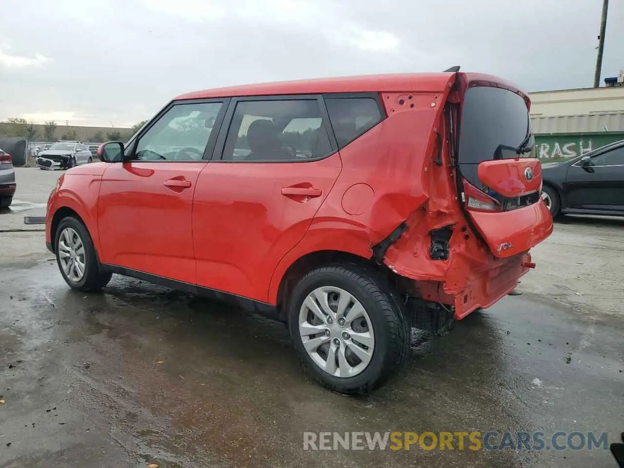 2 fotografías del automóvil dañado KNDJ23AU3M7143250 KIA SOUL 2021
