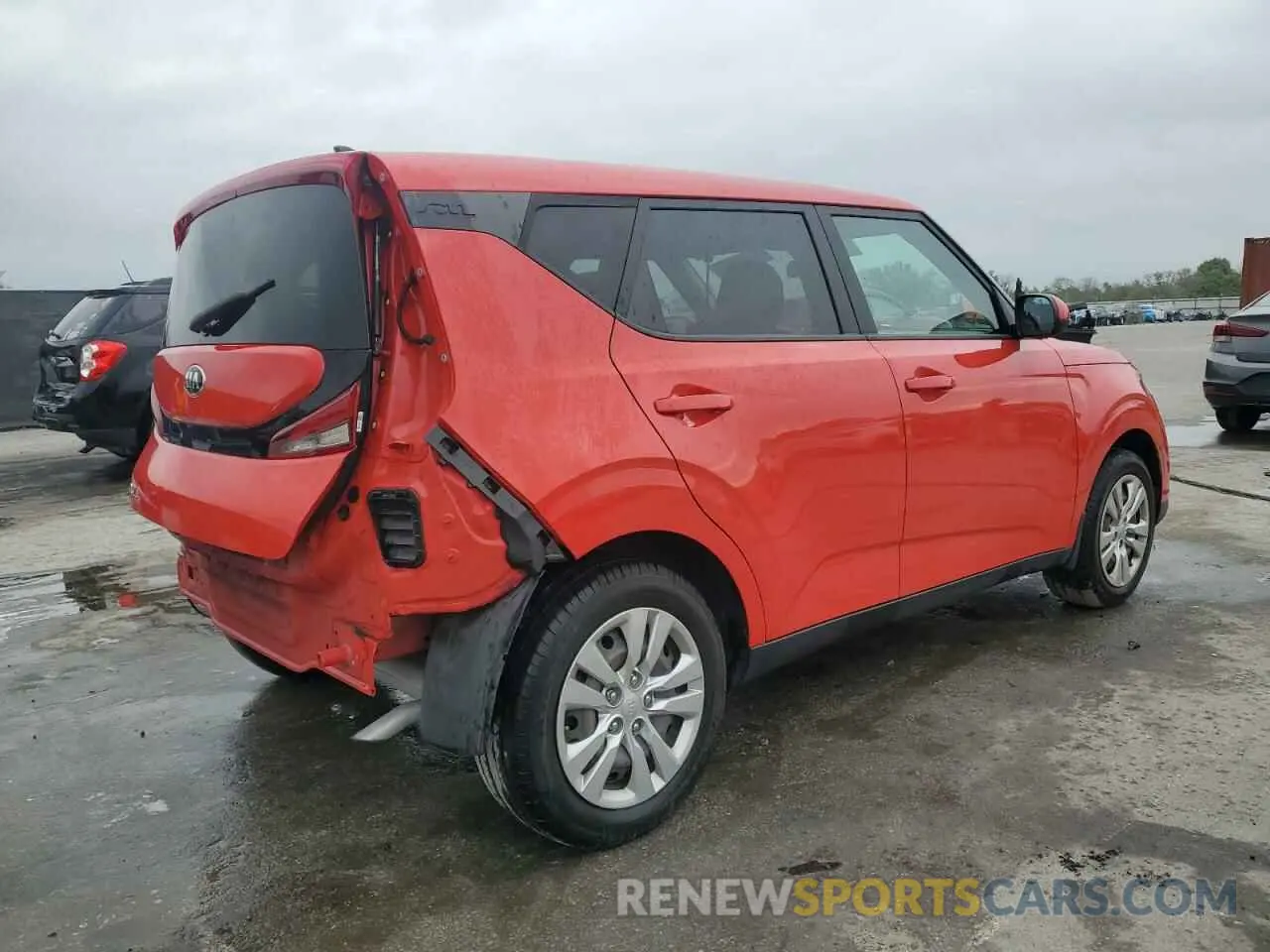 3 fotografías del automóvil dañado KNDJ23AU3M7143250 KIA SOUL 2021