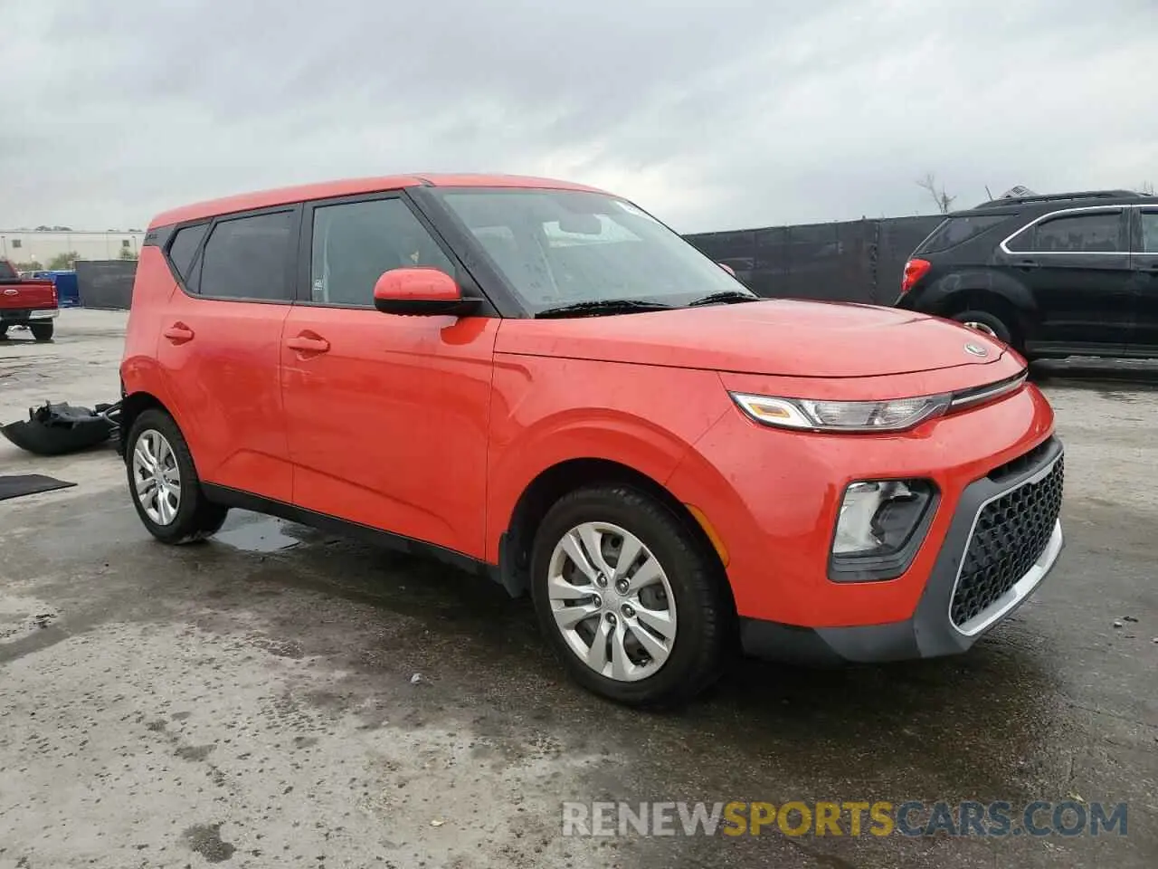 4 fotografías del automóvil dañado KNDJ23AU3M7143250 KIA SOUL 2021