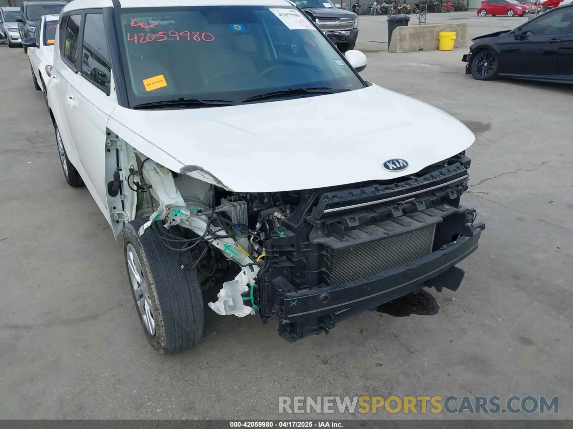 6 fotografías del automóvil dañado KNDJ23AU3M7147301 KIA SOUL 2021