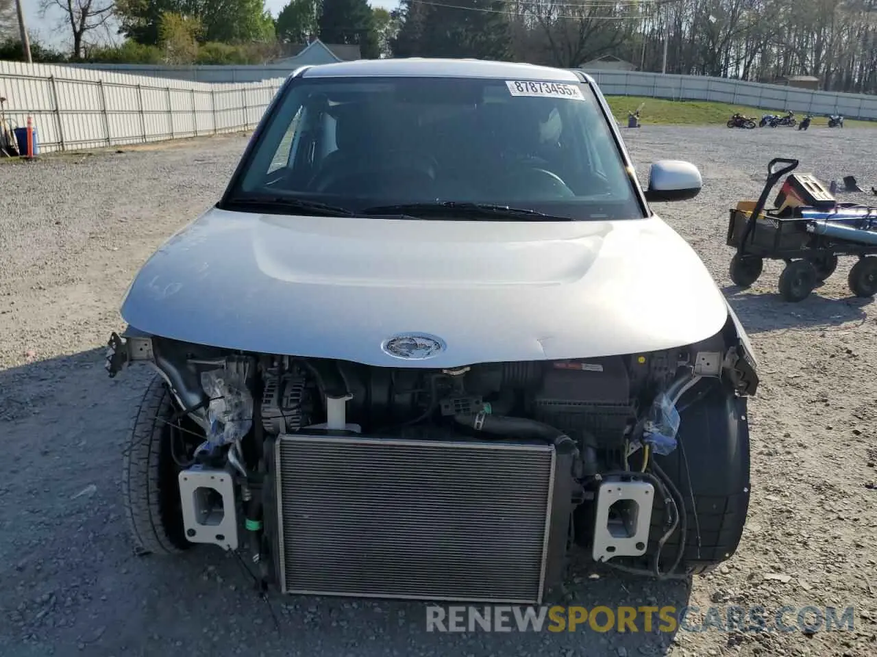 5 fotografías del automóvil dañado KNDJ23AU3M7793843 KIA SOUL 2021