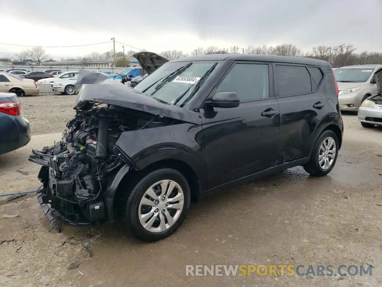 1 fotografías del automóvil dañado KNDJ23AU4M7736471 KIA SOUL 2021