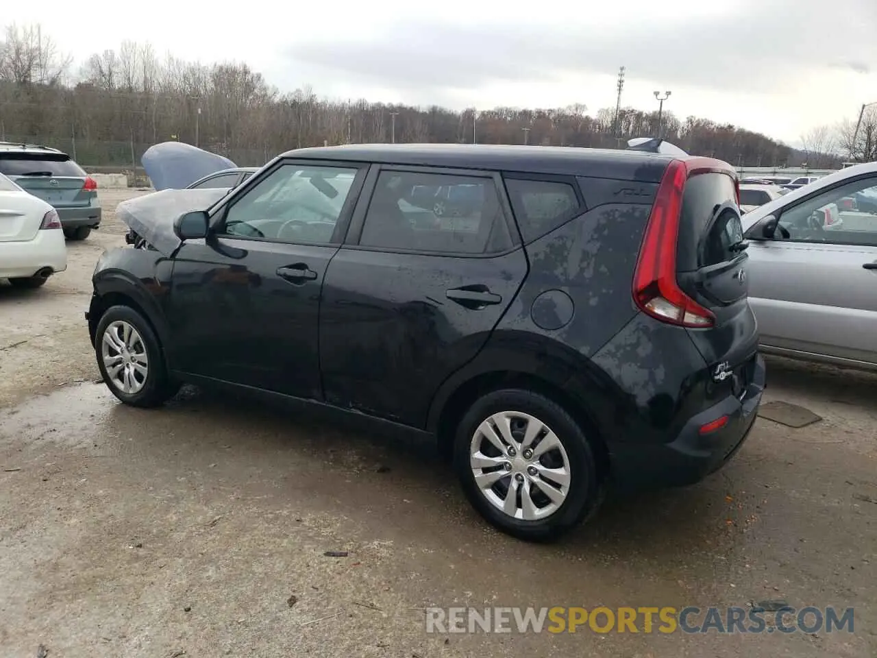 2 fotografías del automóvil dañado KNDJ23AU4M7736471 KIA SOUL 2021