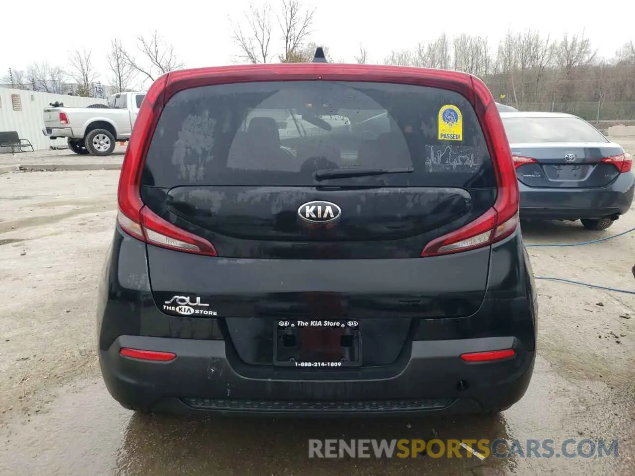 6 fotografías del automóvil dañado KNDJ23AU4M7736471 KIA SOUL 2021