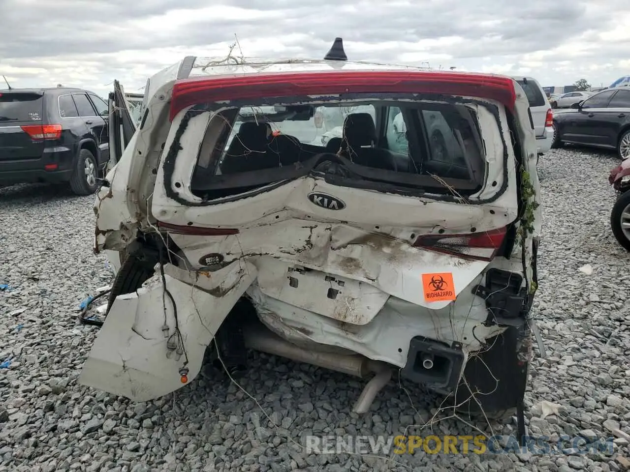 6 fotografías del automóvil dañado KNDJ23AU4M7751584 KIA SOUL 2021