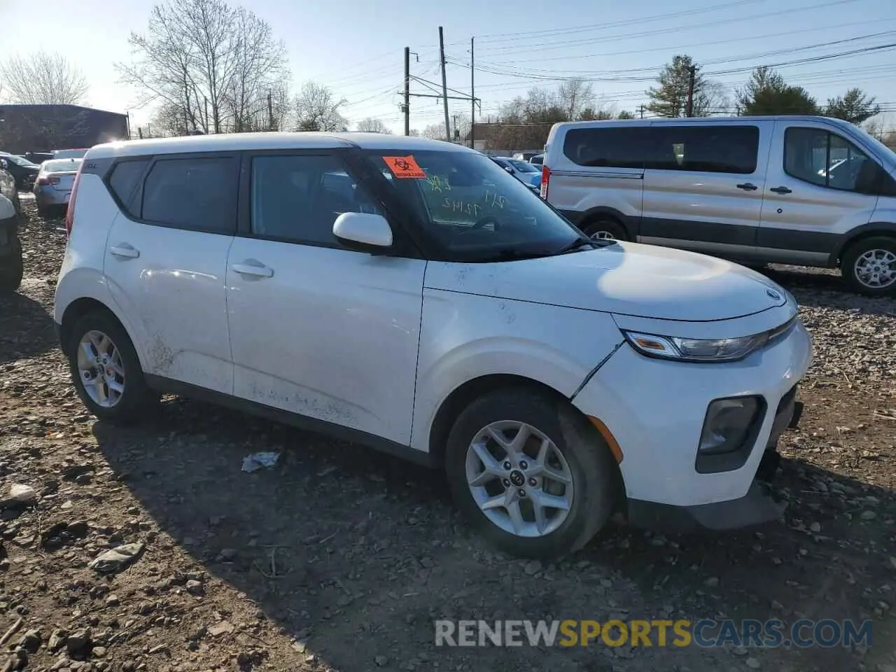 4 fotografías del automóvil dañado KNDJ23AU4M7772354 KIA SOUL 2021