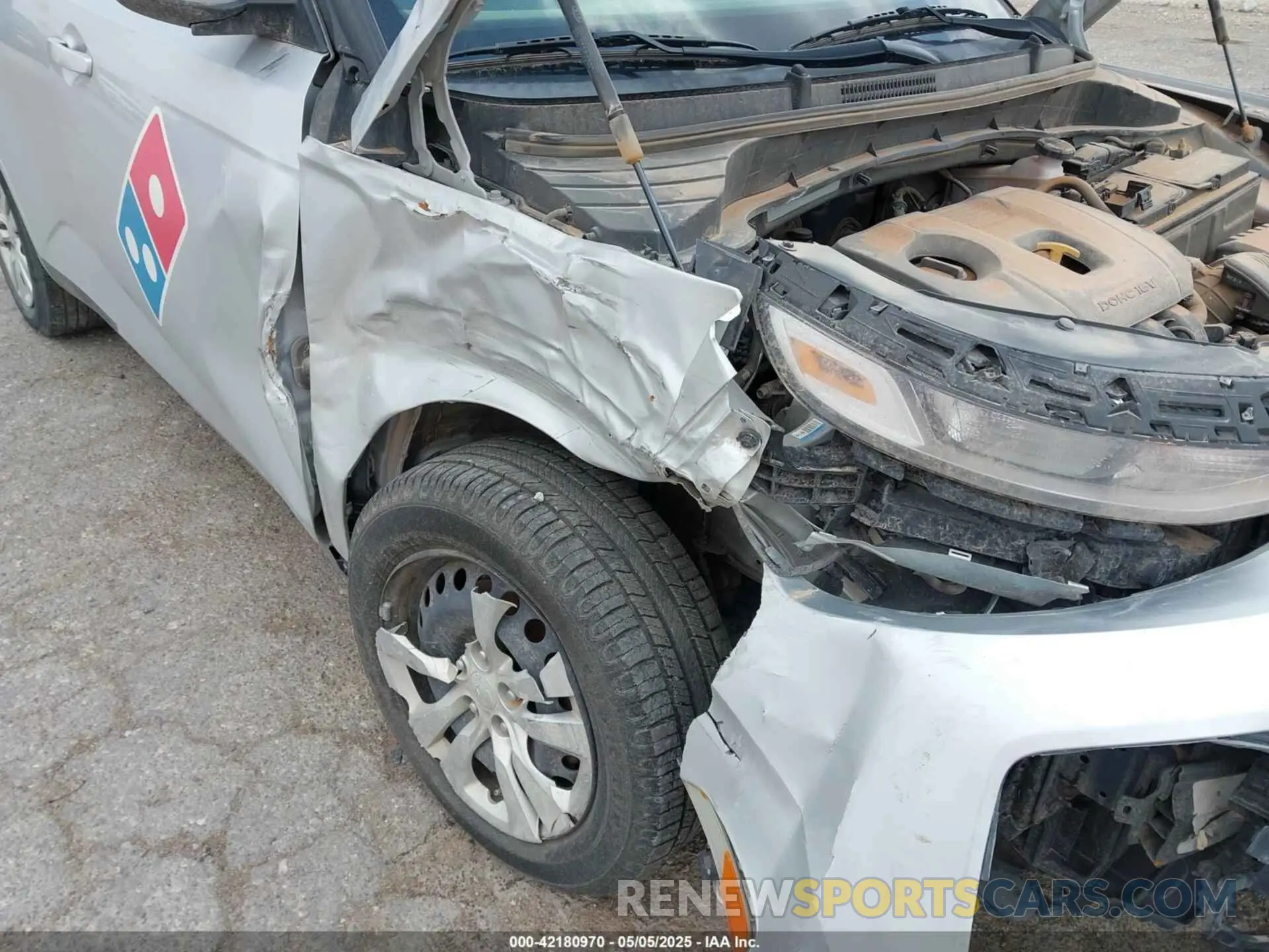 6 fotografías del automóvil dañado KNDJ23AU4M7793351 KIA SOUL 2021