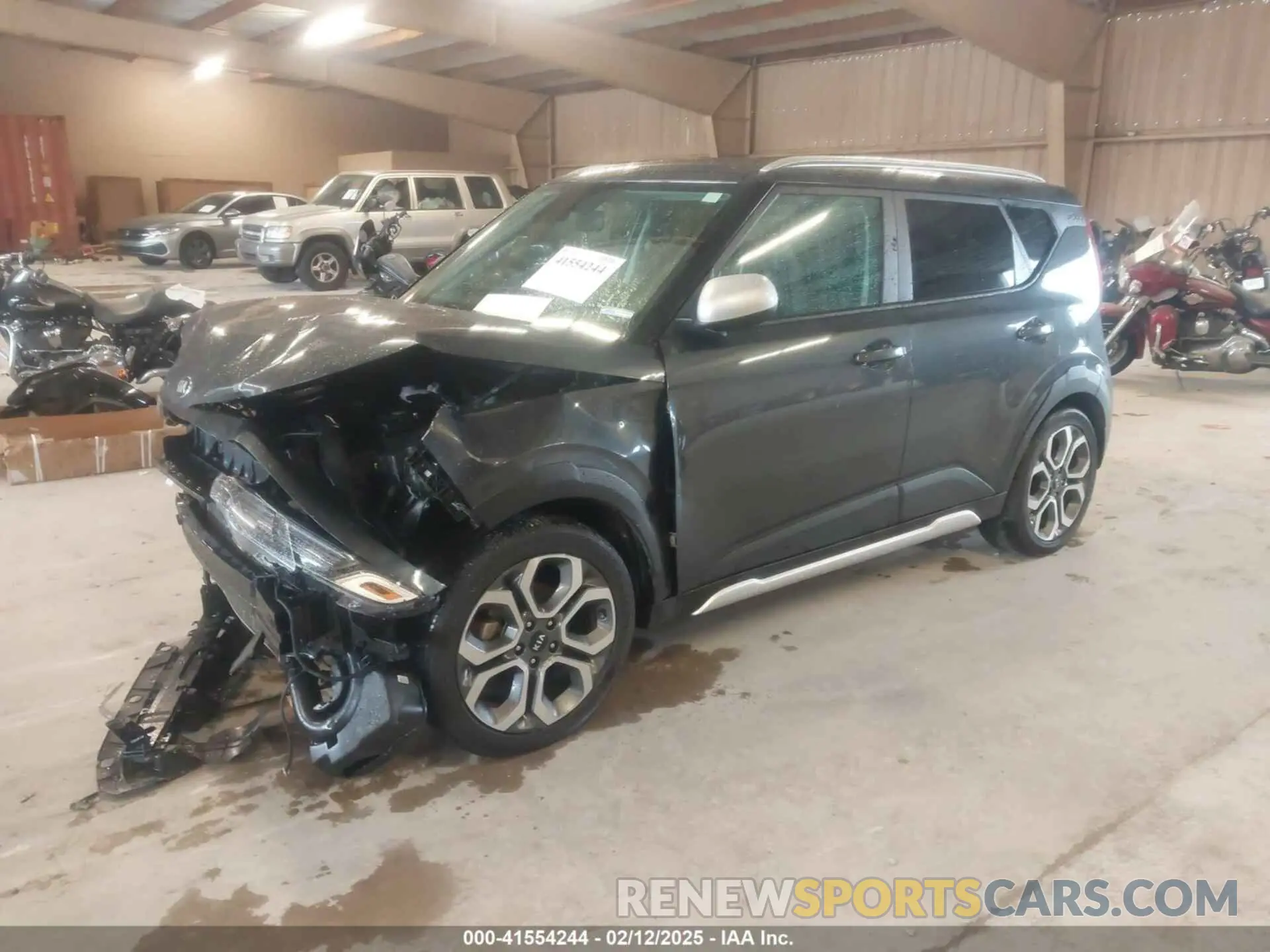 2 fotografías del automóvil dañado KNDJ23AU5M7770063 KIA SOUL 2021