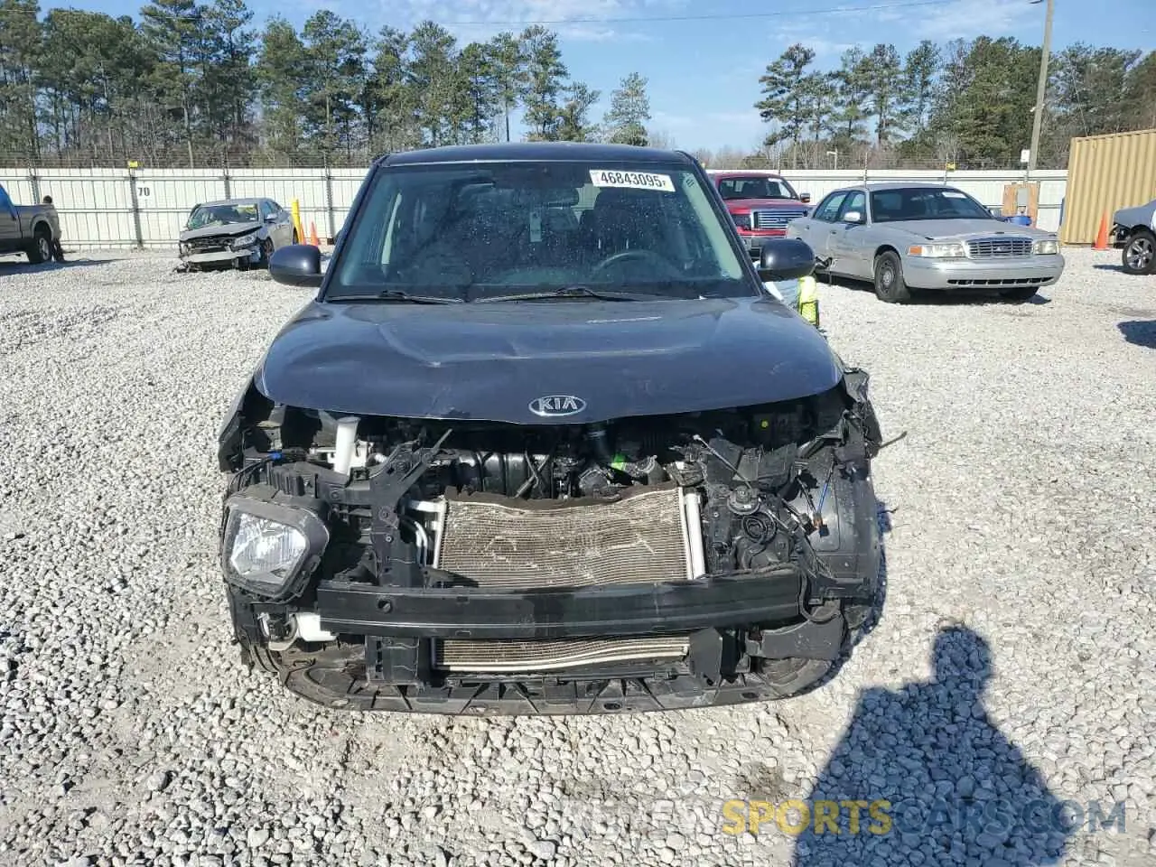 5 fotografías del automóvil dañado KNDJ23AU5M7782116 KIA SOUL 2021