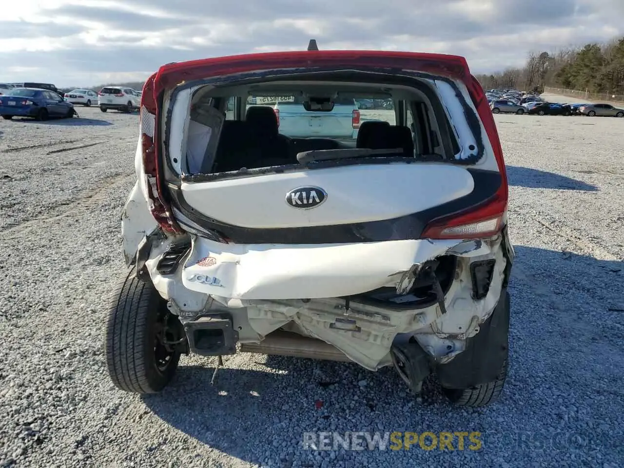 6 fotografías del automóvil dañado KNDJ23AU6M7138656 KIA SOUL 2021