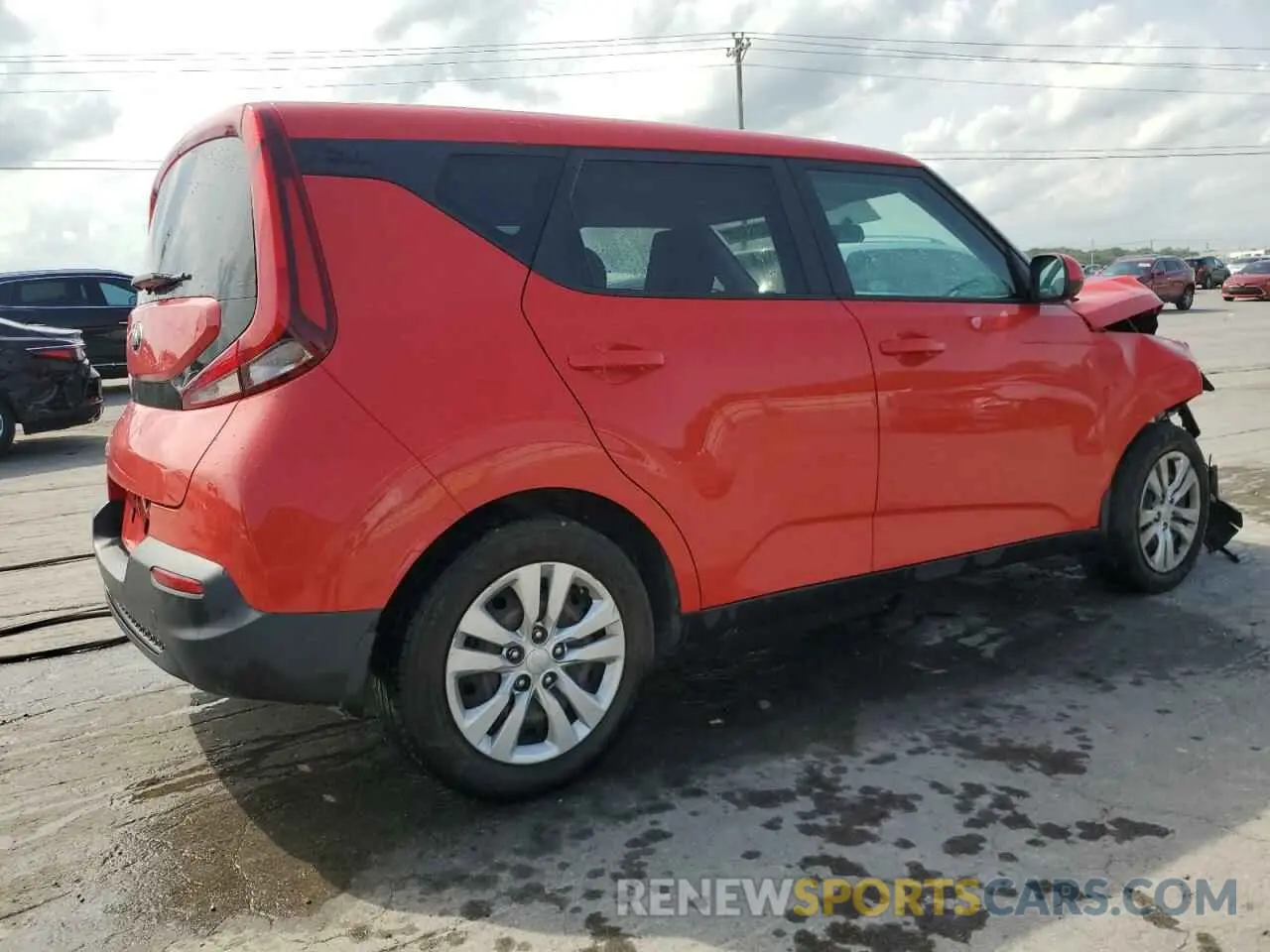 3 fotografías del automóvil dañado KNDJ23AU6M7737539 KIA SOUL 2021