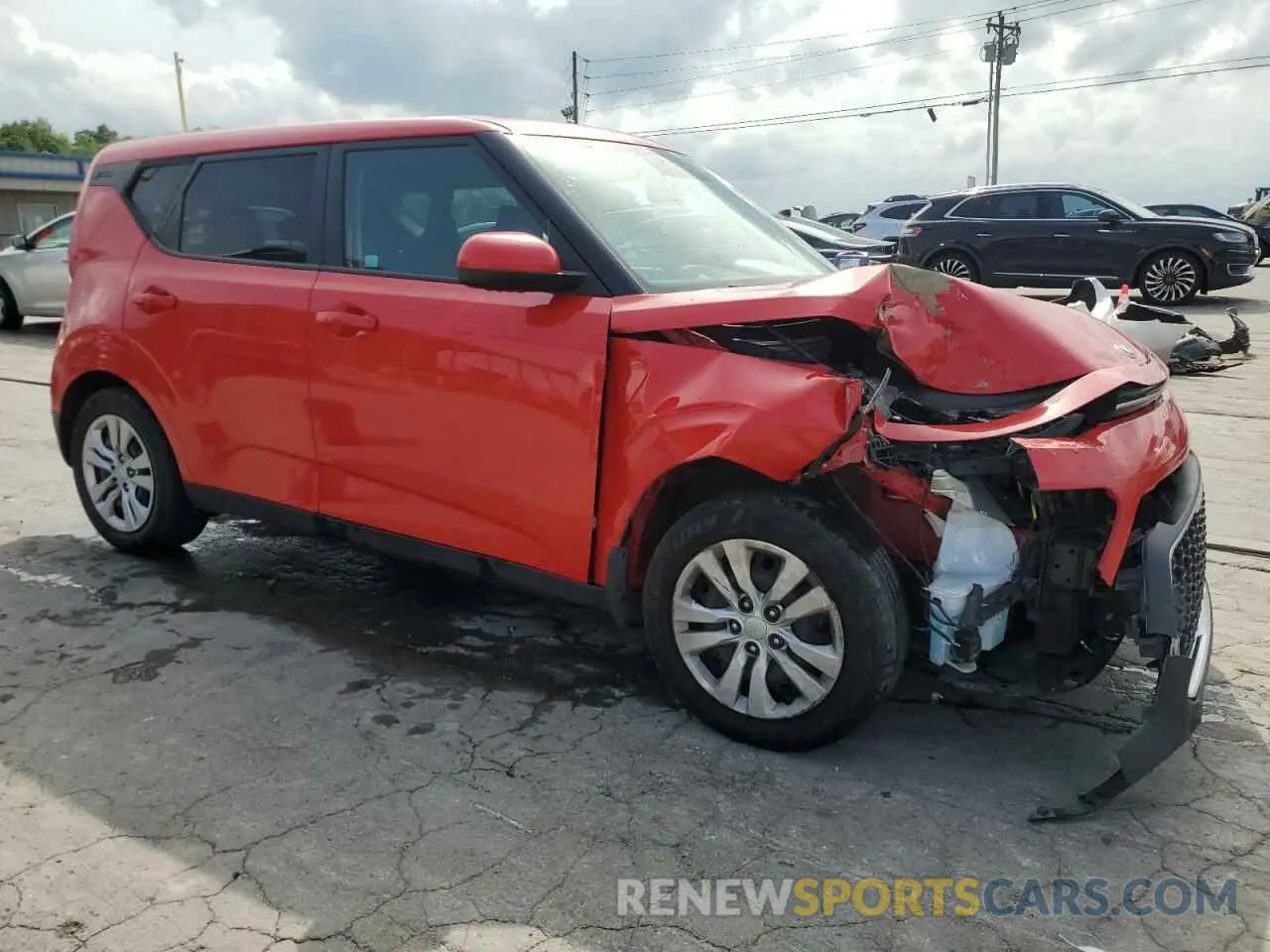 4 fotografías del automóvil dañado KNDJ23AU6M7737539 KIA SOUL 2021