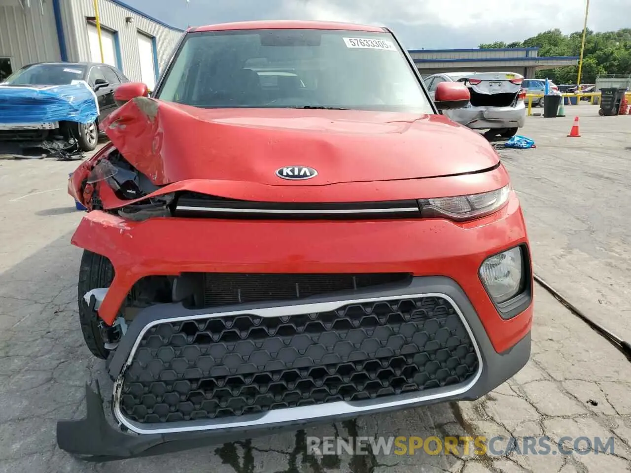 5 fotografías del automóvil dañado KNDJ23AU6M7737539 KIA SOUL 2021