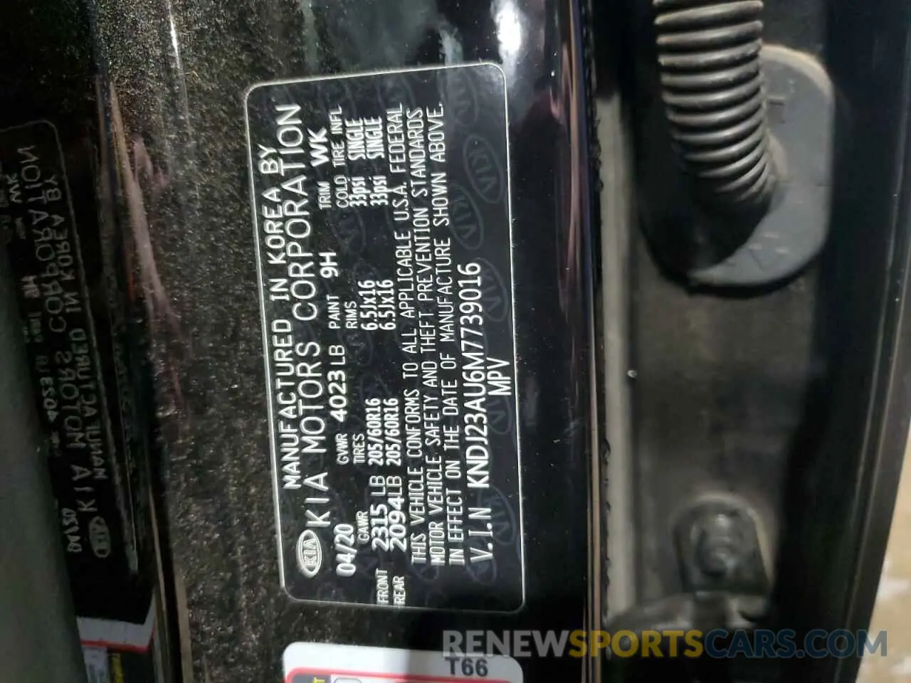 15 fotografías del automóvil dañado KNDJ23AU6M7739016 KIA SOUL 2021