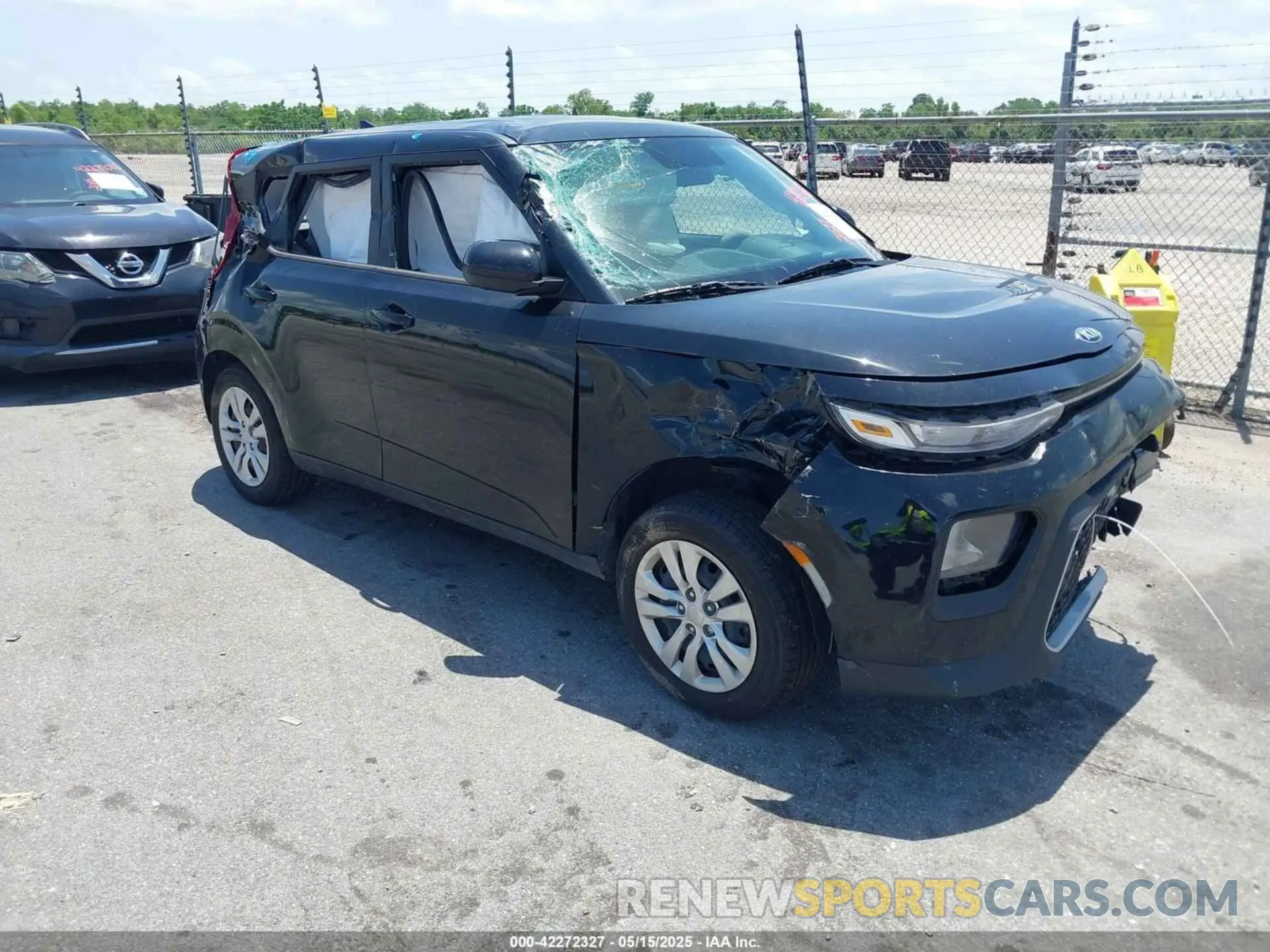 1 fotografías del automóvil dañado KNDJ23AU6M7740568 KIA SOUL 2021