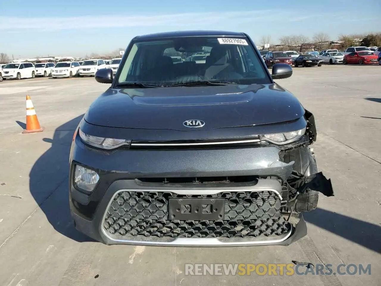 5 fotografías del automóvil dañado KNDJ23AU6M7775272 KIA SOUL 2021