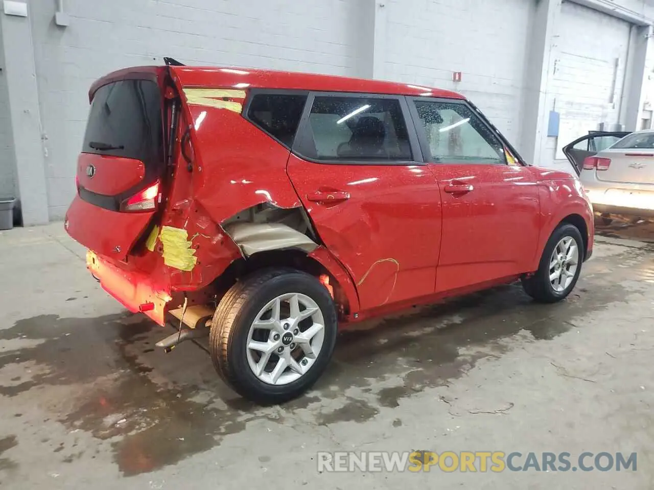 3 fotografías del automóvil dañado KNDJ23AU7M7125253 KIA SOUL 2021